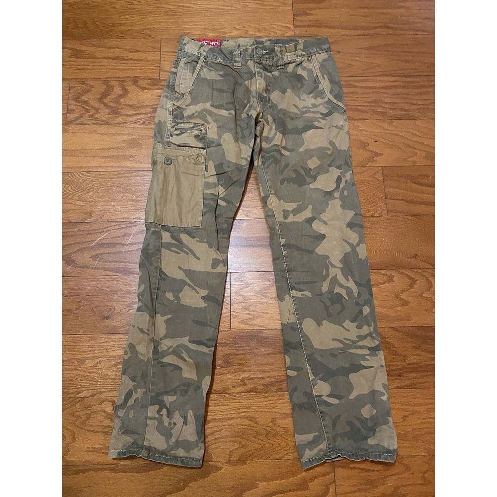 Jordan Craig Men's Camo Cargo Pants 32x32 Army Green Camouflage JC 32